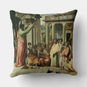 アテネ(Sistでのための漫画説教するセントポール クッション (裏面)