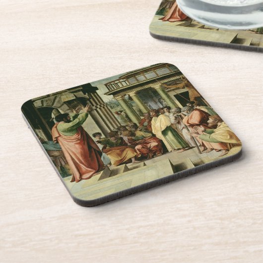 アテネ(Sistでのための漫画説教するセントポール コースター (左側)