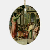 アテネ(Sistでのための漫画説教するセントポール セラミックオーナメント (右)