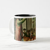 アテネ(Sistでのための漫画説教するセントポール ツートーンマグカップ (正面左)