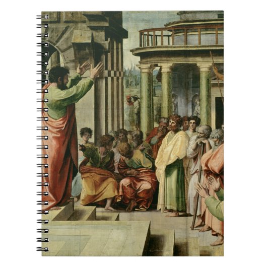 アテネ(Sistでのための漫画説教するセントポール ノートブック (正面)
