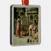 アテネ(Sistでのための漫画説教するセントポール メタルオーナメント (右)