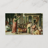 アテネ(Sistでのための漫画説教するセントポール 名刺 (裏面)