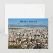 アテネGreece Cityscapeはがき ポストカード (正面/裏面)
