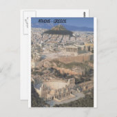 アテネHerodion Parthenon (英国) ポストカード (正面/裏面)