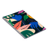 アテンション取得抽象芸術パターン ノートブック (右側)