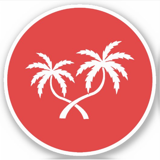 アテンベルトのSCAバロニーのビニールステッカー シール (正面)