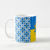 アテンベルト王国ポピュレースバッジコーヒーマグ コーヒーマグカップ (左)