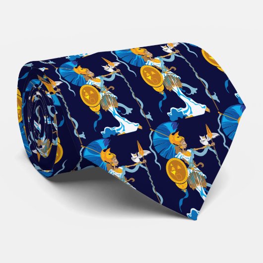 アテーナーのタイ ネクタイ (ロール)