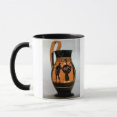 アテーナーConfrontiを描写するアチックの黒姿のolpe マグカップ (左)