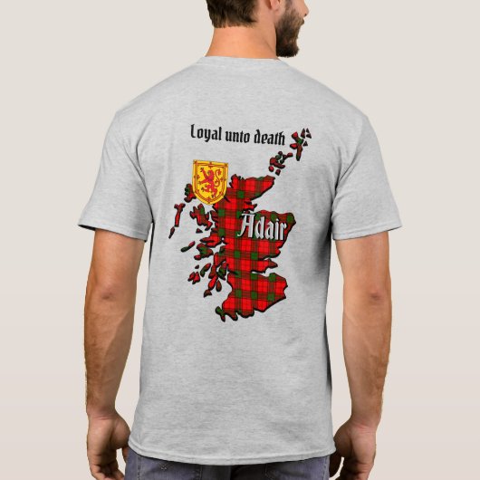 アデアークラン Tシャツ (裏面)
