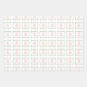 アディのクリスマスツリー ラッピングペーパーシート (正面2)