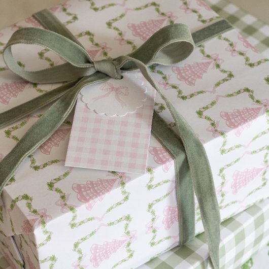 アディのクリスマスツリー ラッピングペーパーシート