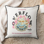 アディエラ・アコオによるデザインのオーバーフロー・スロー・ピロー クッション (ブランケット)