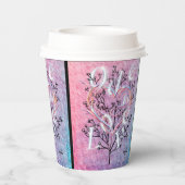 アディエラ・アコーがデザインした紙カップを愛する歌 紙コップ (裏面)