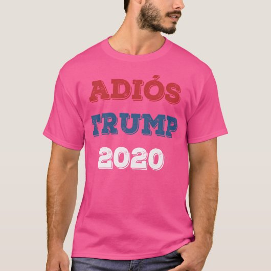 アディオスのトランプ Tシャツ (正面)