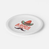 アディオスビチャチョスソンブレロレトロシンコデマヨ ペーパープレート (アングル)