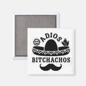 アディオスビーチおもしろい引用文 マグネット (正面/裏面)