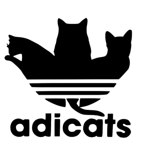 アディキャッツ 楽しい ランニング Tシャツ