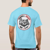 アディダスのウォームアップ Tシャツ (裏面)