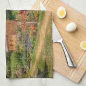 アディロンダックの庭園 キッチンタオル (四つ折り)