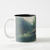 アディロンダックの朝 ツートーンマグカップ (左)