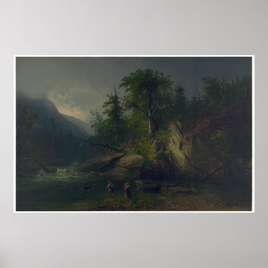 アディロンダックの朝 ポスター (正面)