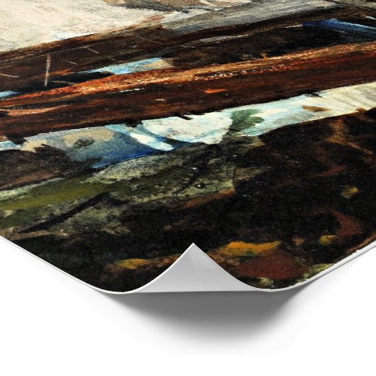 アディロンダックの滝素晴らし、アー絵画ト ポスター (角)