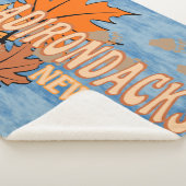 アディロンダックの秋の紅葉Bear Tr シェルパブランケット (3/4)