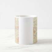 アディロンダックスのサラナク湖の村と地域 コーヒーマグカップ (中央)