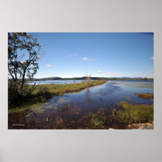 アディロンダックスのトゥッパー湖プリント08 240 ポスター