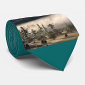 アディロンダックスのモーニングフォグ ネクタイ (ロール)