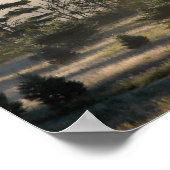 アディロンダックスのモーニングフォグ ポスター (角)