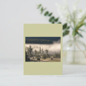 アディロンダックスのモーニングフォグ ポストカード (スタンド正面)