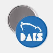 アディロンダックスアイス登山 マグネット (正面/裏面)