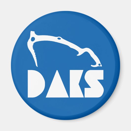 アディロンダックスアイス登山 マグネット (正面)