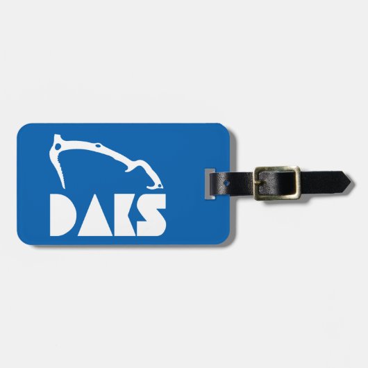 アディロンダックスアイス登山 ラゲッジタグ (正面横)