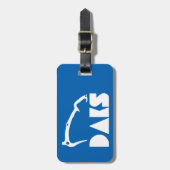 アディロンダックスアイス登山 ラゲッジタグ (正面縦)