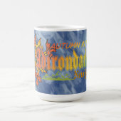 アディロンダックスニューヨークブルースカイbckgrdの秋 コーヒーマグカップ (中央)