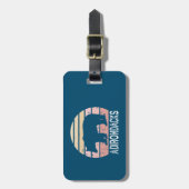 アディロンダックスレトロベア ラゲッジタグ (正面縦)