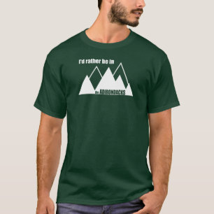 アディロンダックス山にいたい Tシャツ