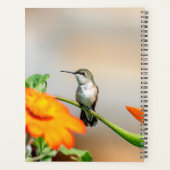 アディロンダックス2024のハミングバード プランナー手帳 (裏面)