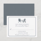 アディロンダックチェア2脚 返信 (正面/裏面)