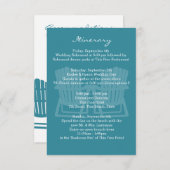 アディロンダックチェア ウェディング イトナリ 招待状 (正面/裏面)