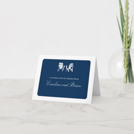 アディロンダックチェア 感謝 (正面)