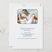 アディロンダックチェア 結婚発表 招待状 (裏面)