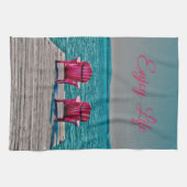 アディロンダックビーチチ楽しむェアズアットザコテージ キッチンタオル (横)