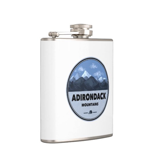 アディロンダックマウンテンズニューヨークキャンプ フラスク (右)