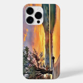 アディロンダックレイクサンライズフォンケース iPhoneケース (裏面)