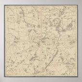 アディロンダックレイクリージョンウォールアート ポスター (正面)